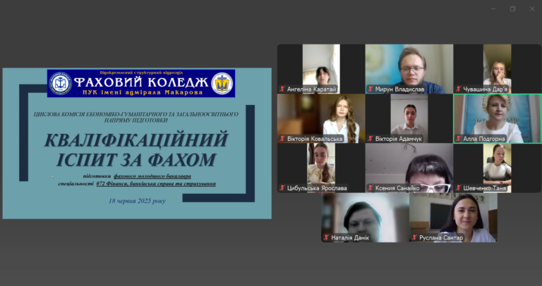 МАЙБУТНІ ФІНАНСИСТИ УСПІШНО СКЛАЛИ КВАЛІФІКАЦІЙНИЙ ІСПИТ