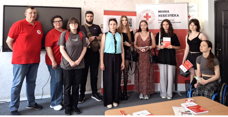 Професійна готовність та особиста безпека: інформаційна сесія від Українського Червоного Хреста